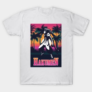 Blazblue 80s - Hakumen T-Shirt